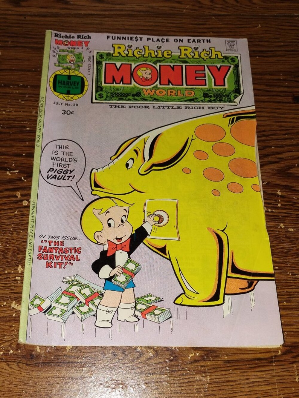 Richie Rich Money #30 (Harvey Comics, 1977)